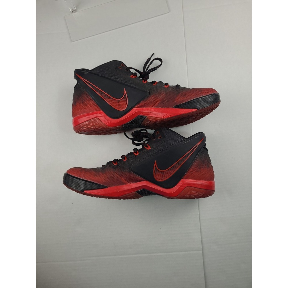 Nike‎ Zoom Field General Black Red 654859-060 Mens Size 11 RARE Silver Stars